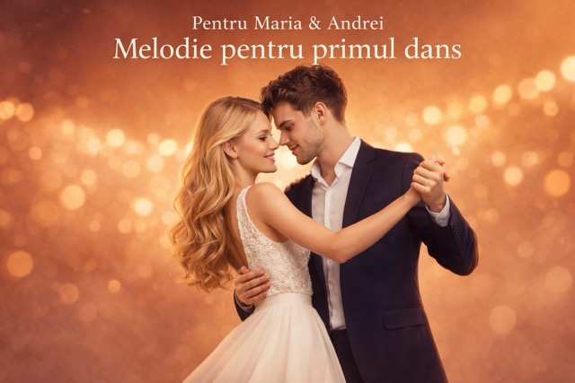 Cuplu dansând la nuntă